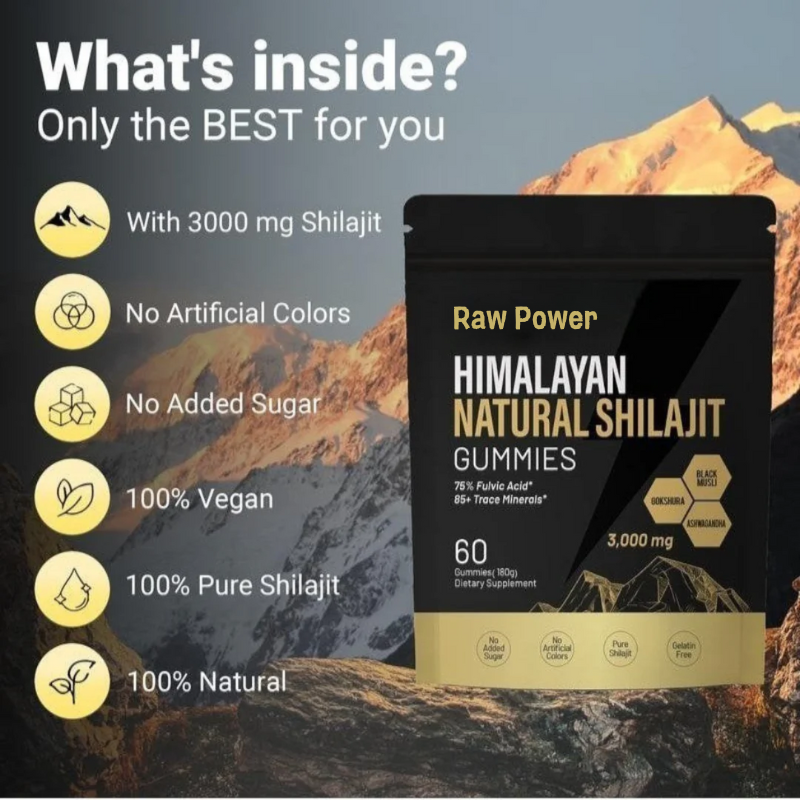 NATURAL SHILAJIT GUMMIES