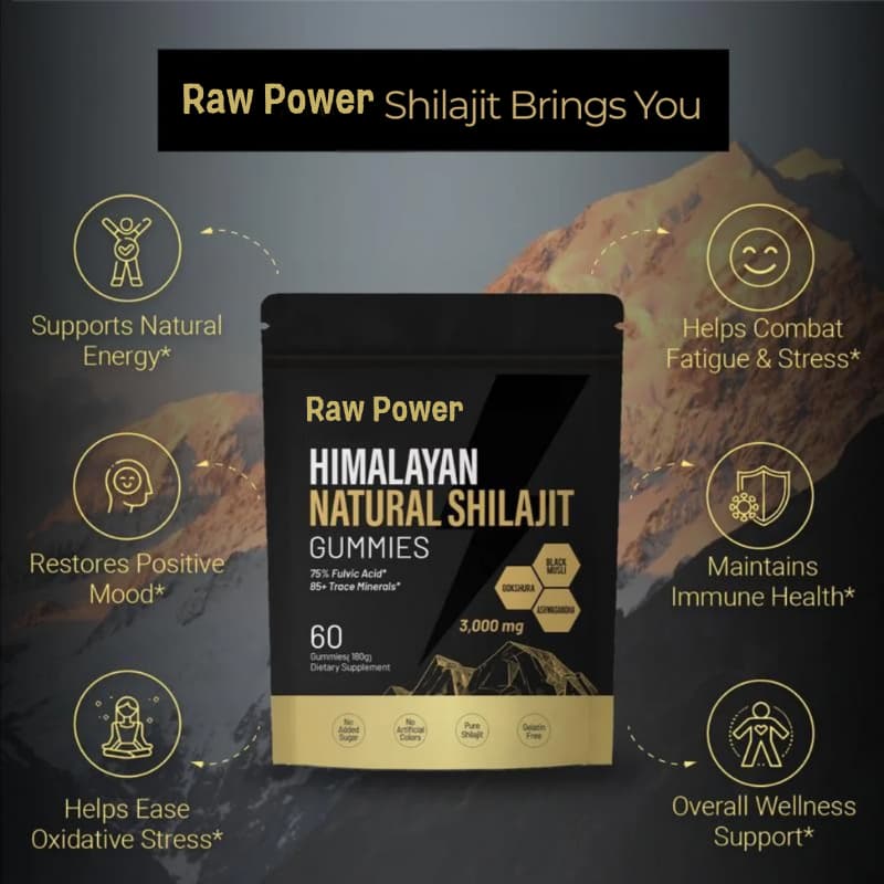 NATURAL SHILAJIT GUMMIES