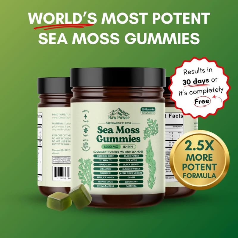Sea Moss 16-In-1 Gummies