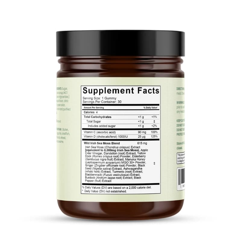 Sea Moss 16-In-1 Gummies